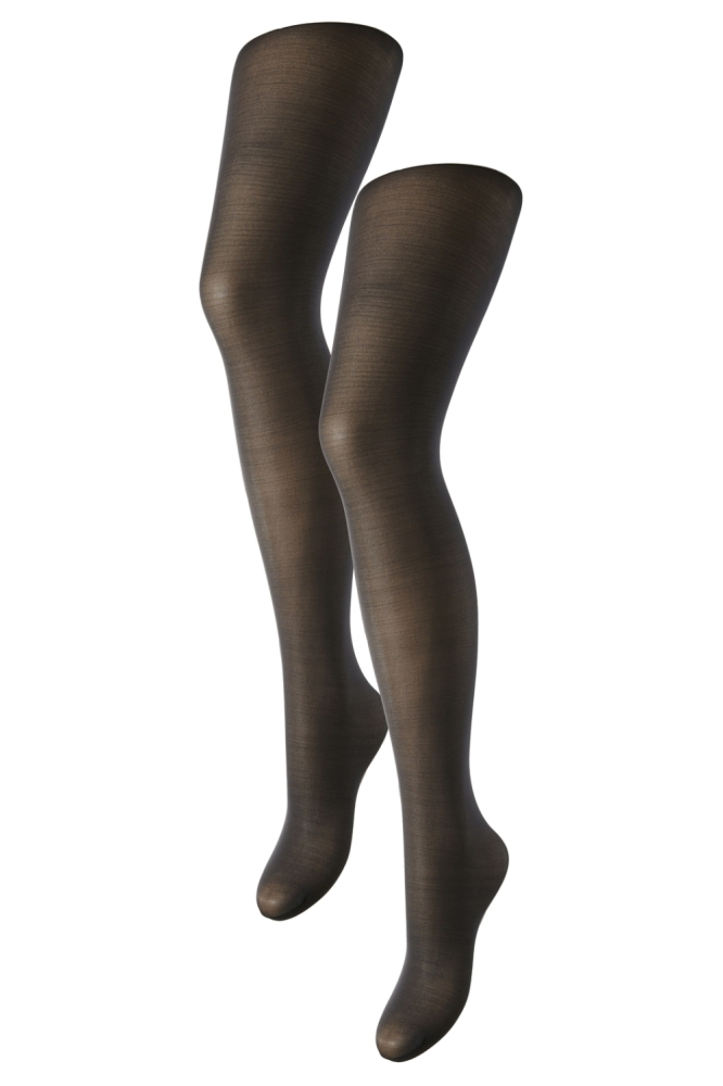 PCNEW NIKOLINE 20 DEN 2 PACK TIGHTS 17091936 Black